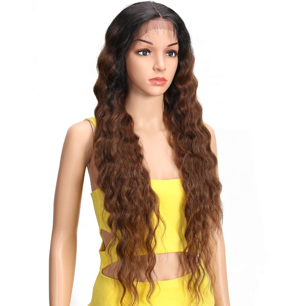 Joedir Long Wave Lace Front Synthetic Wig 30 inch Length